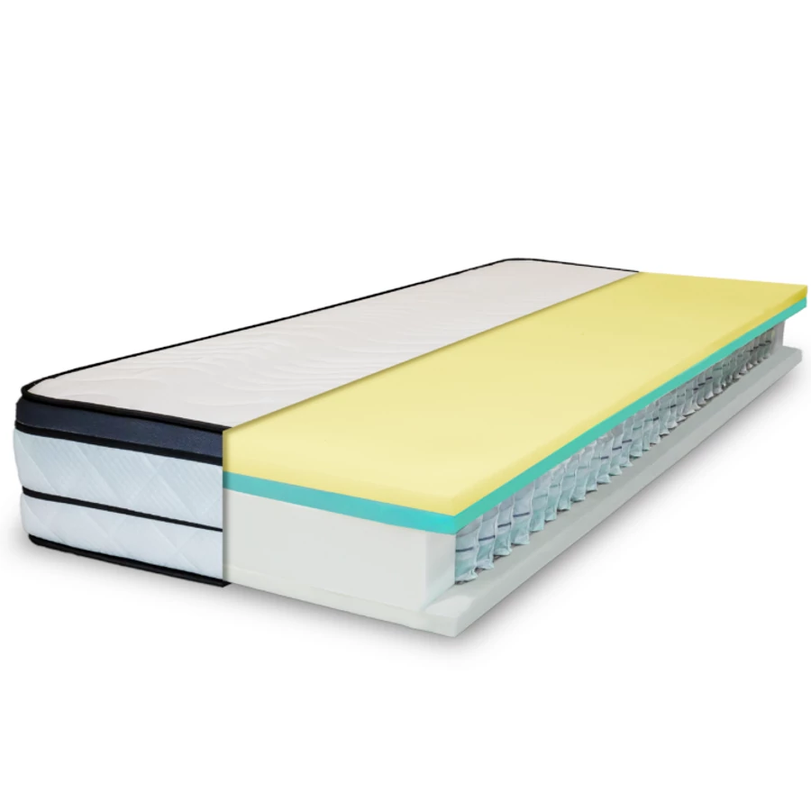 MoonLight TENCEL PILLOW TOP EXCLUSIVE táskarugós matrac 180x200 cm - 30 cm vastag