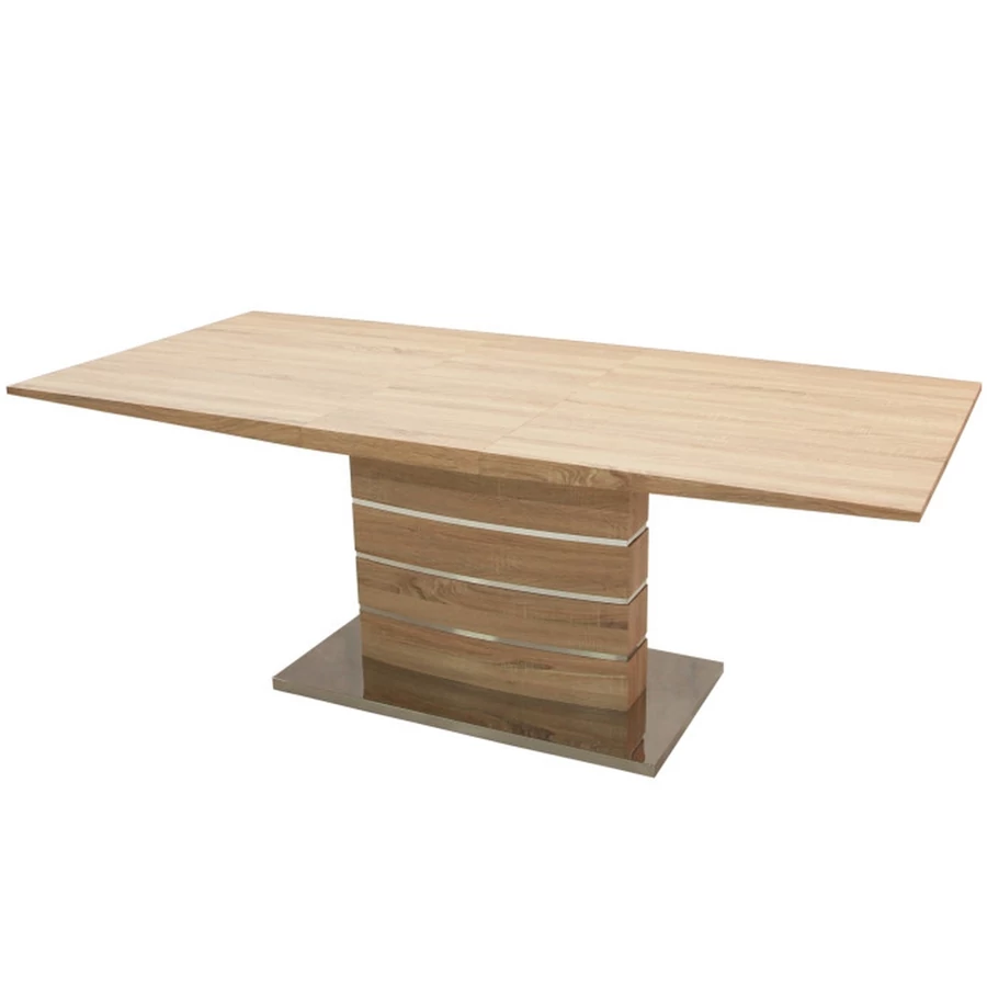 CLAUDIA asztal 160(+40)cm - Sonoma Tölgy