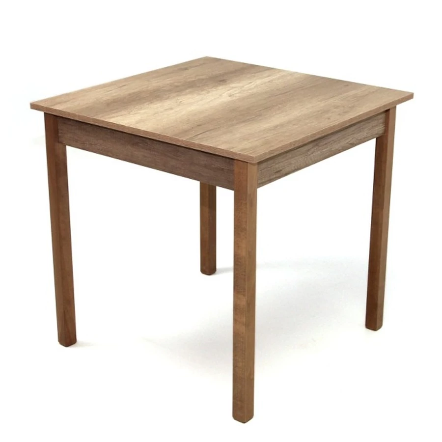 OLIVÉR asztal 80x80 cm fix - Canyon Tölgy