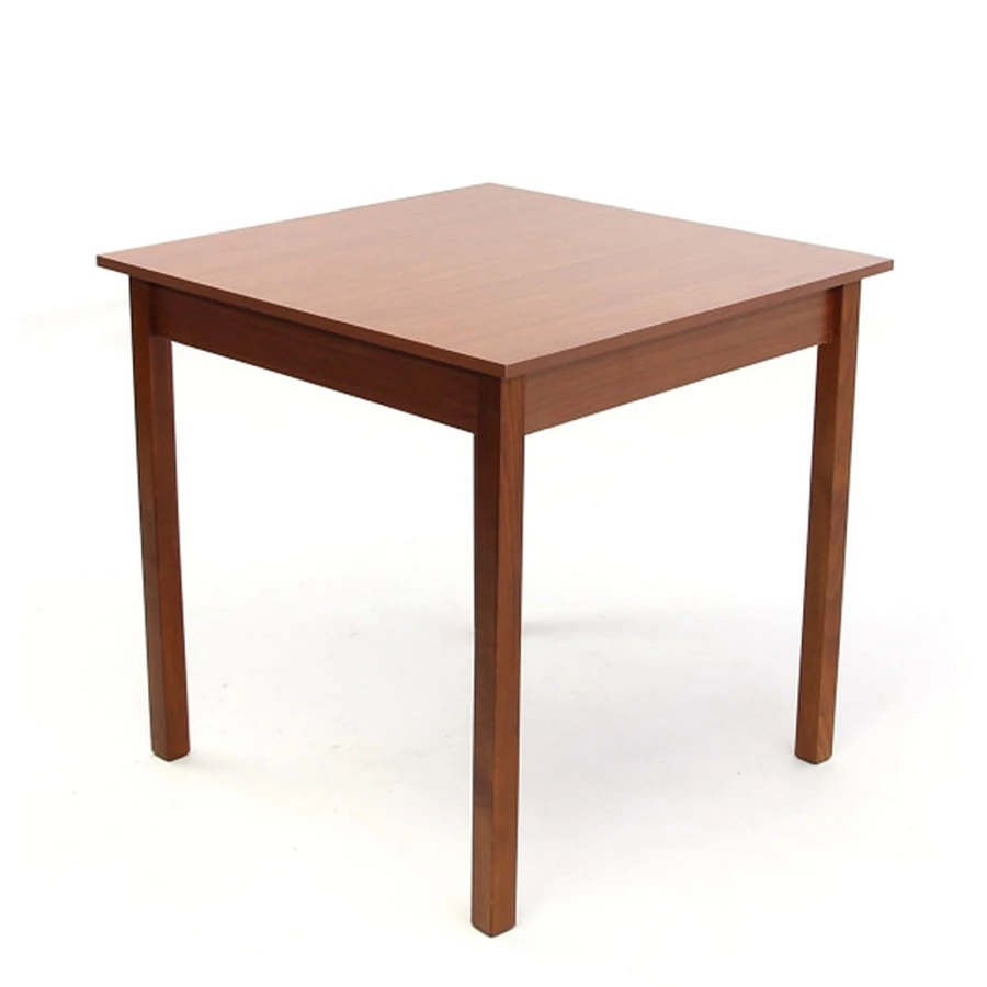 OLIVÉR asztal 80x80 cm fix - Világos Dió