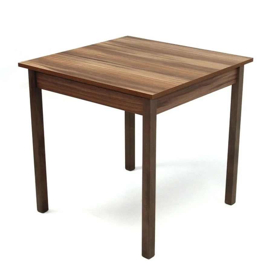 OLIVÉR asztal 80x80 cm fix - San Remo dió