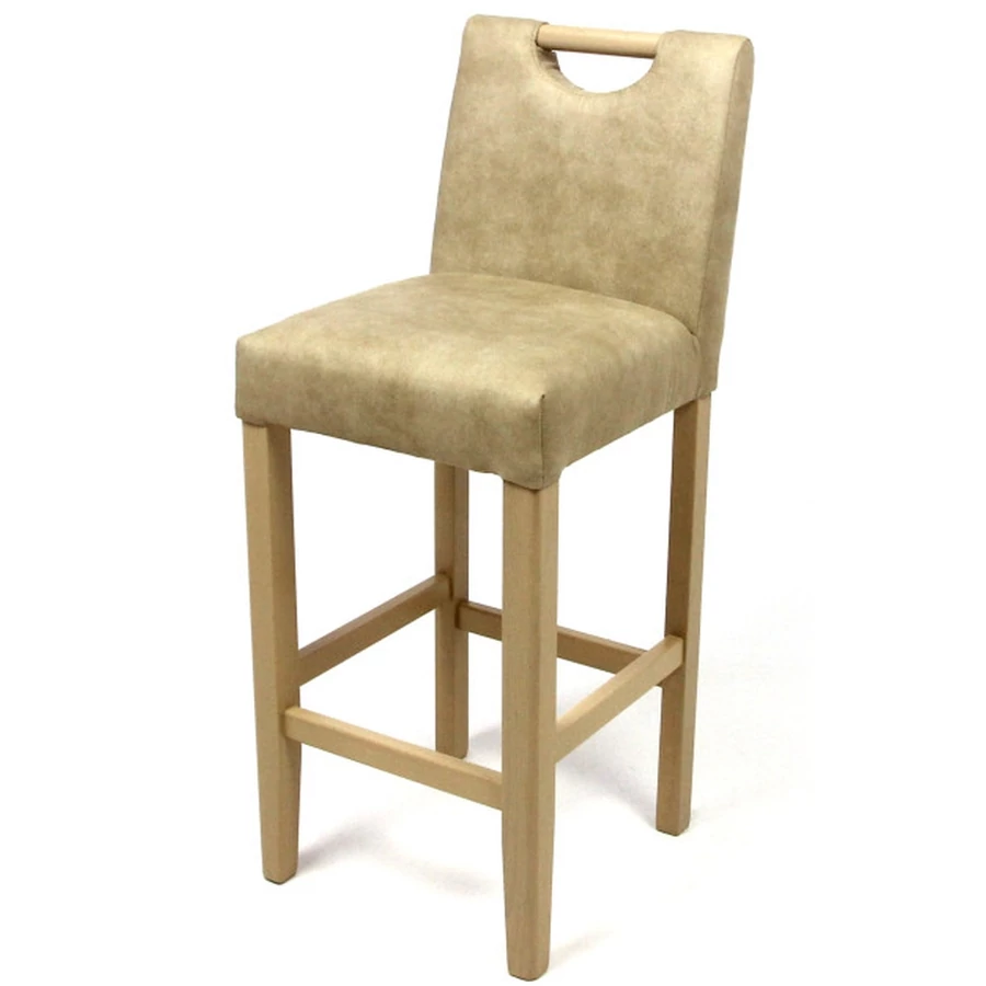 TÁLIA bárszék - Sonoma Tölgy / Beige szövet