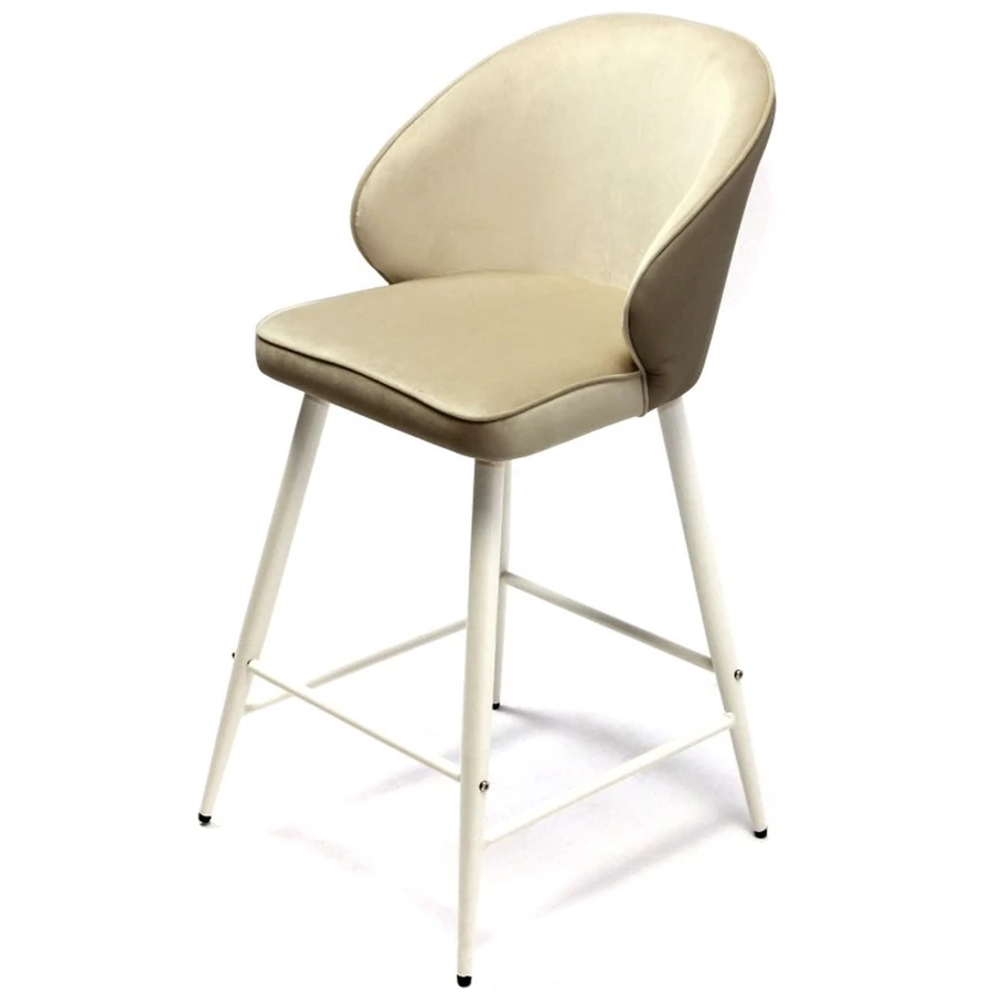 VELVET bárszék - Beige szövet