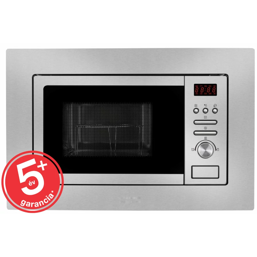 Evido Comfort 45MX beépíthető mikrohullámú sütő GRILL funkcióval inox (TGEC45)