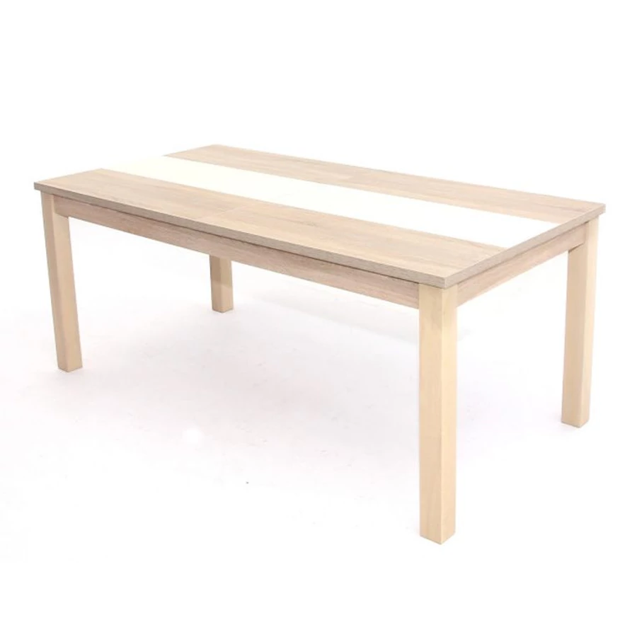Irish asztal 180+(40)cm - Sonoma Tölgy / Beige