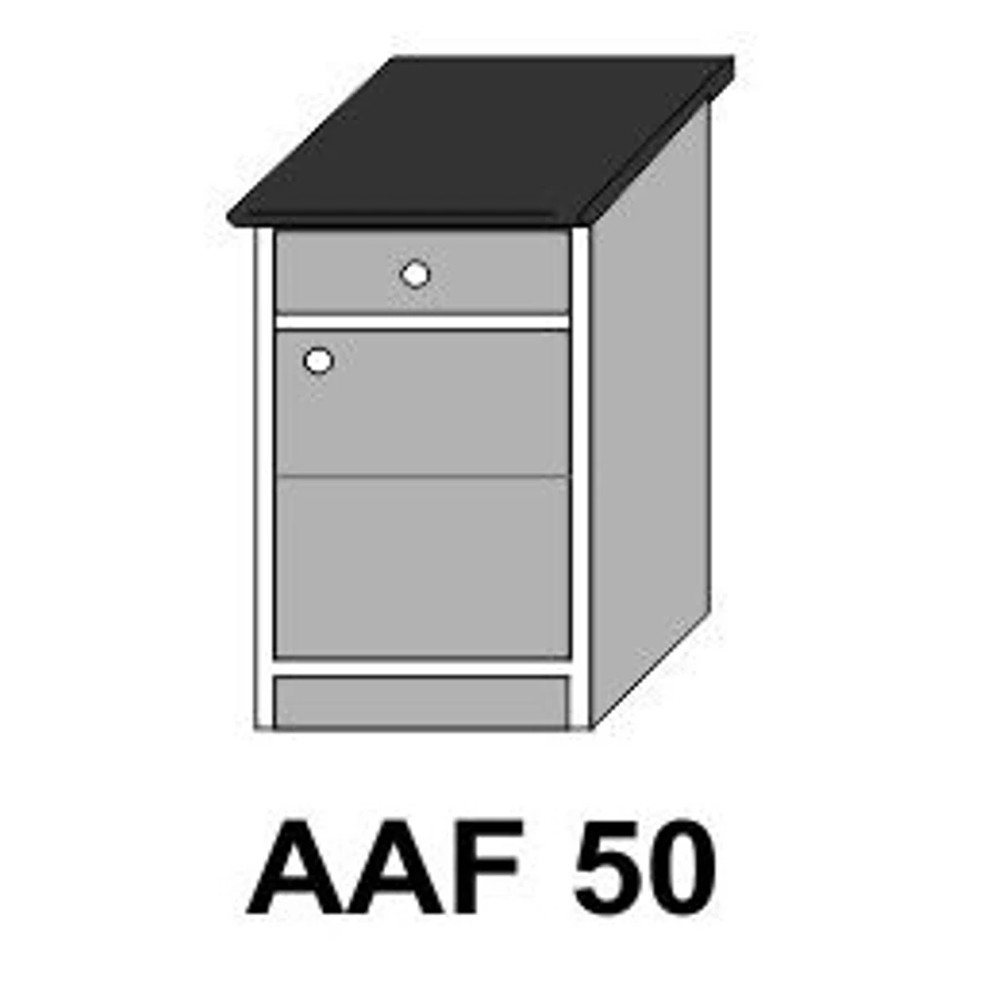 ANTÓNIA AAF50 1 ajtós 1 fiókos munkalapos elem jobbos