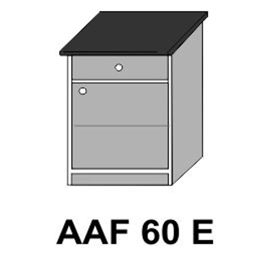 LAURA AAF60E 1 ajtós 1 fiókos munkalapos elem jobbos