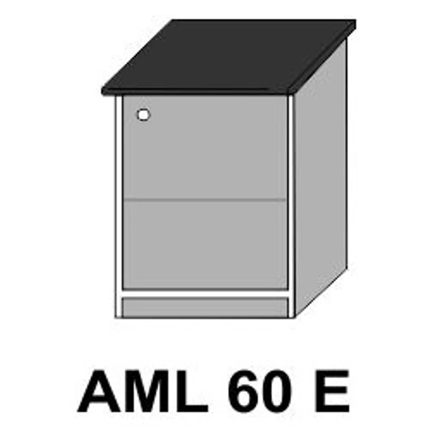 ZILLE AML60E 1 ajtós munkalapos elem jobbos