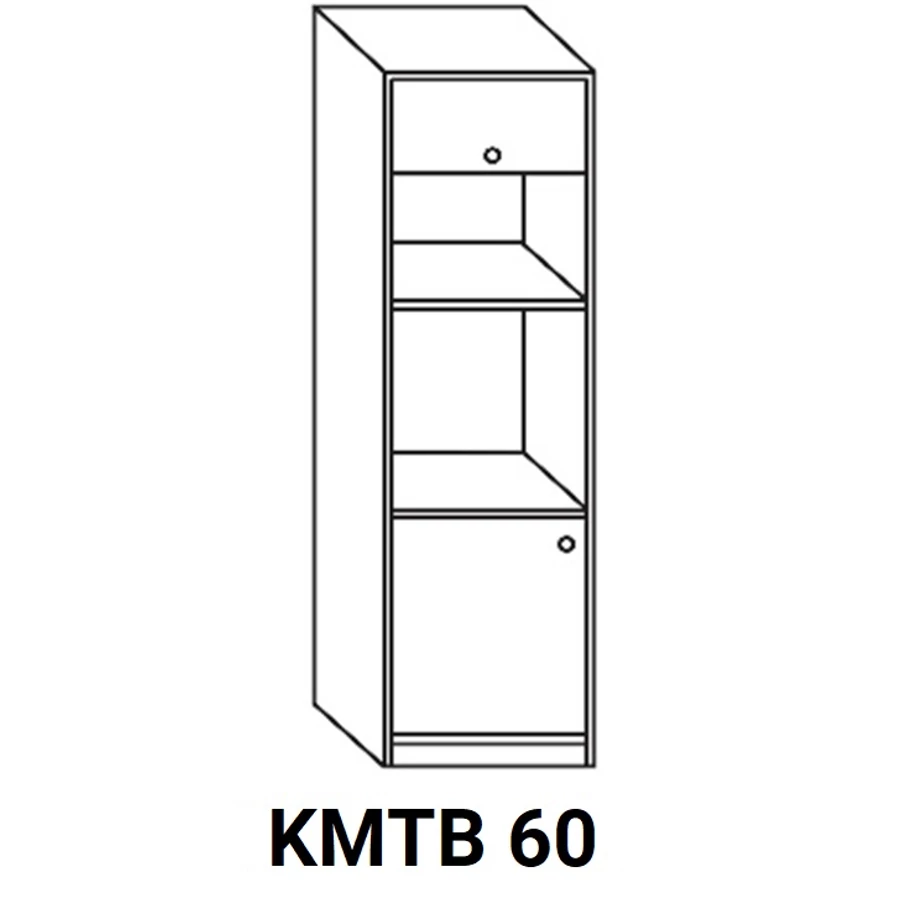 LAURA KMTB60 beépíthető sütős-mikrós elem, balos