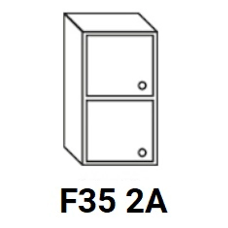 ZILLE F35 2A kétajtós zárt elem balos