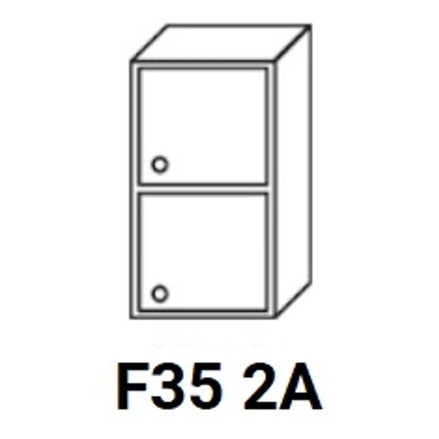 ANTÓNIA F35 2A kétajtós zárt elem jobbos