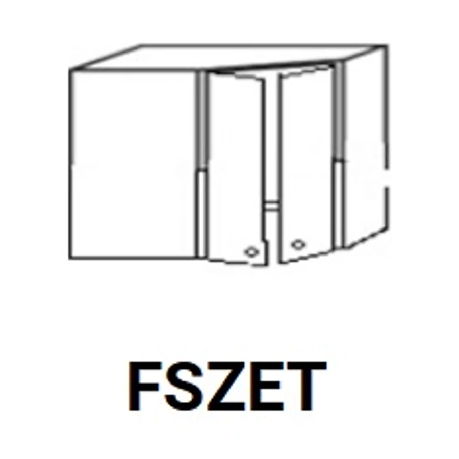LAURA FSZET felső sarok elem teleszkópos elszívóhoz