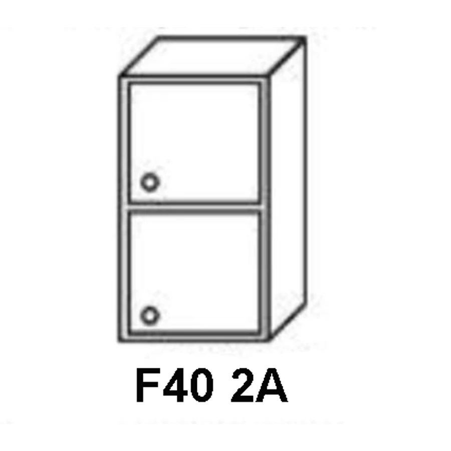 ANTÓNIA F40 2A-as 2 ajtós zárt elem jobbos