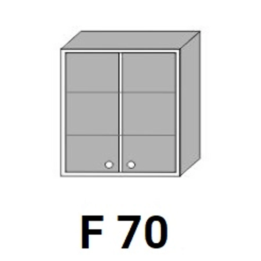 ZILLE F70-es 2 ajtós zárt elem