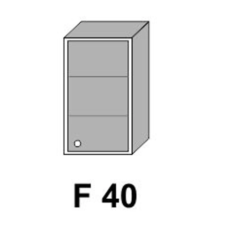 ANTÓNIA F40-es zárt elem jobbos