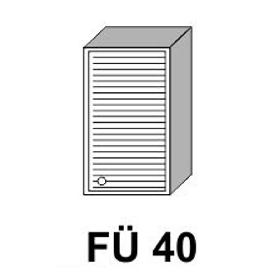 ANTÓNIA FÜ40 üveges elem jobbos