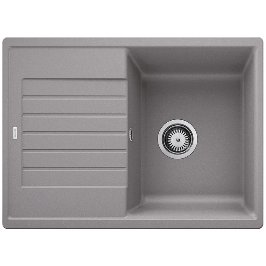 BLANCO Zia 45 S Compact medence + csepegtetős silgránit mosogató - Alumetál
