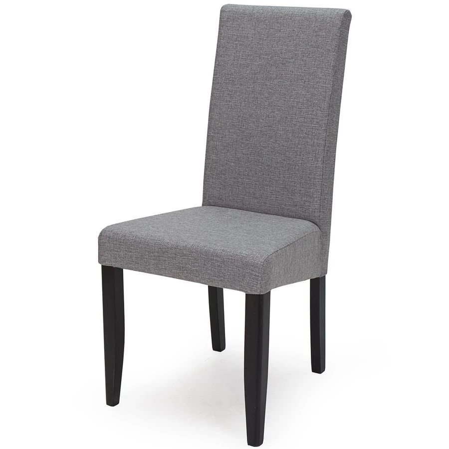 BERTA-LUX szék - Wenge / Világosszürke szövet