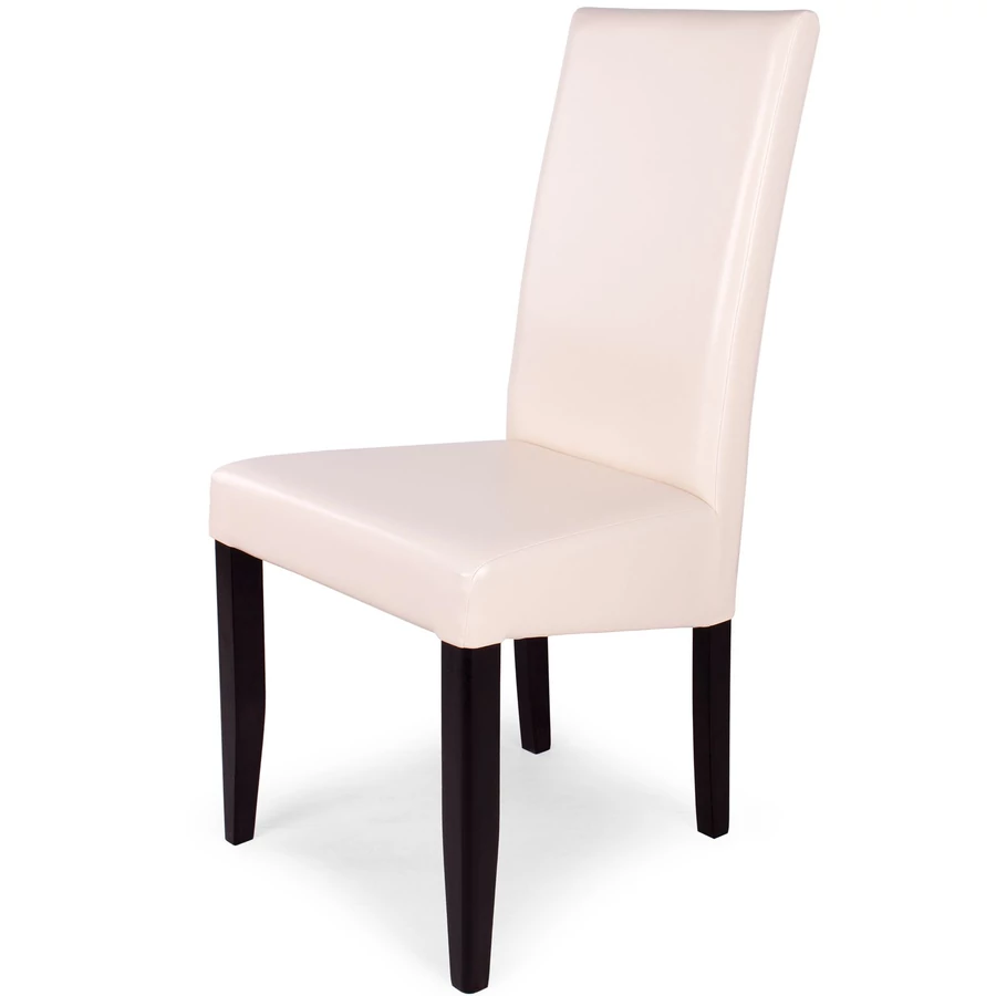 BERTA szék - Wenge / Beige műbőr