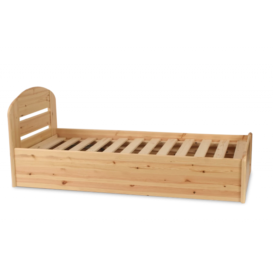 Etsberger Anikó Ágyneműtartós ágykeret 90x200-as ( Ao-11-100 ), ágyráccsal