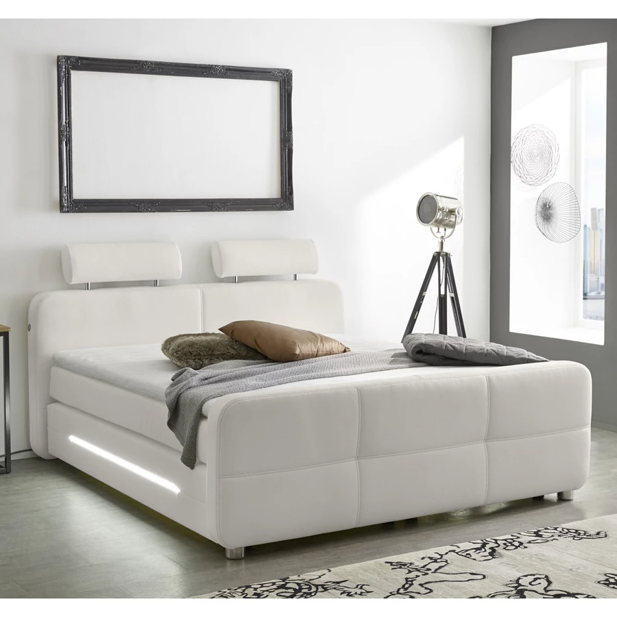 GINA Boxspring franciaágy 180x200 cm - 329/17 - 329/17