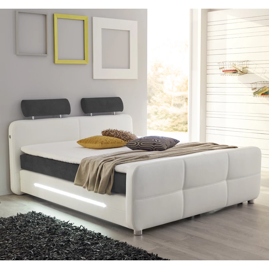 GINA Boxspring franciaágy 180x200 cm - 485/06- 329/17