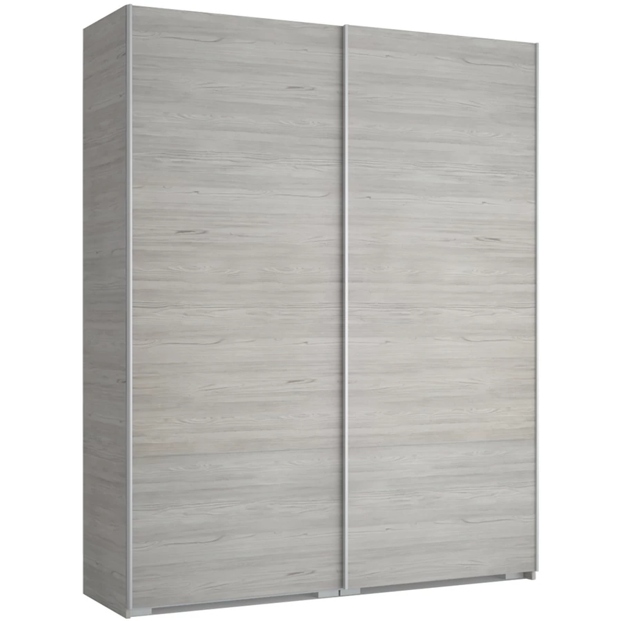 FŐNIX 194 cm tolóajtós gardrób - Katthult / Szürke profil
