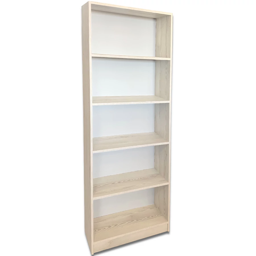 Könyvespolc 80 cm - KRÉM SONOMA (BÍRÓ)