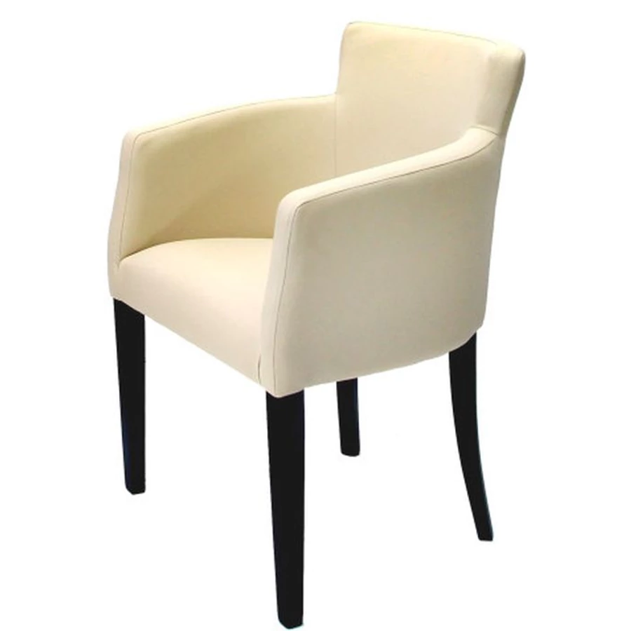KNEZ fotel - Wenge / Beige TXT