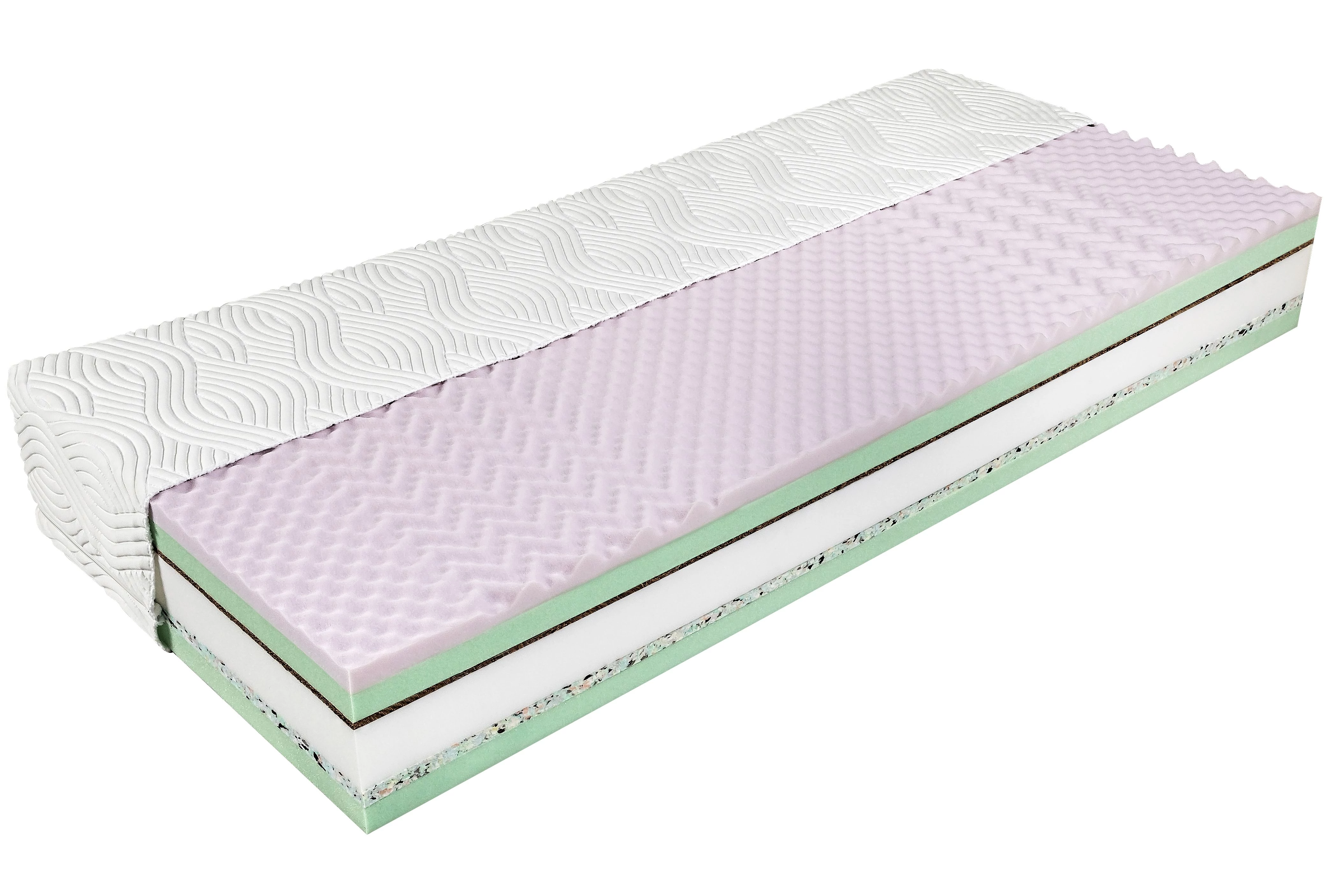 SleepSentry FITNESS-M PLUS hideghab matrac 140x200 cm - 25 cm vastag