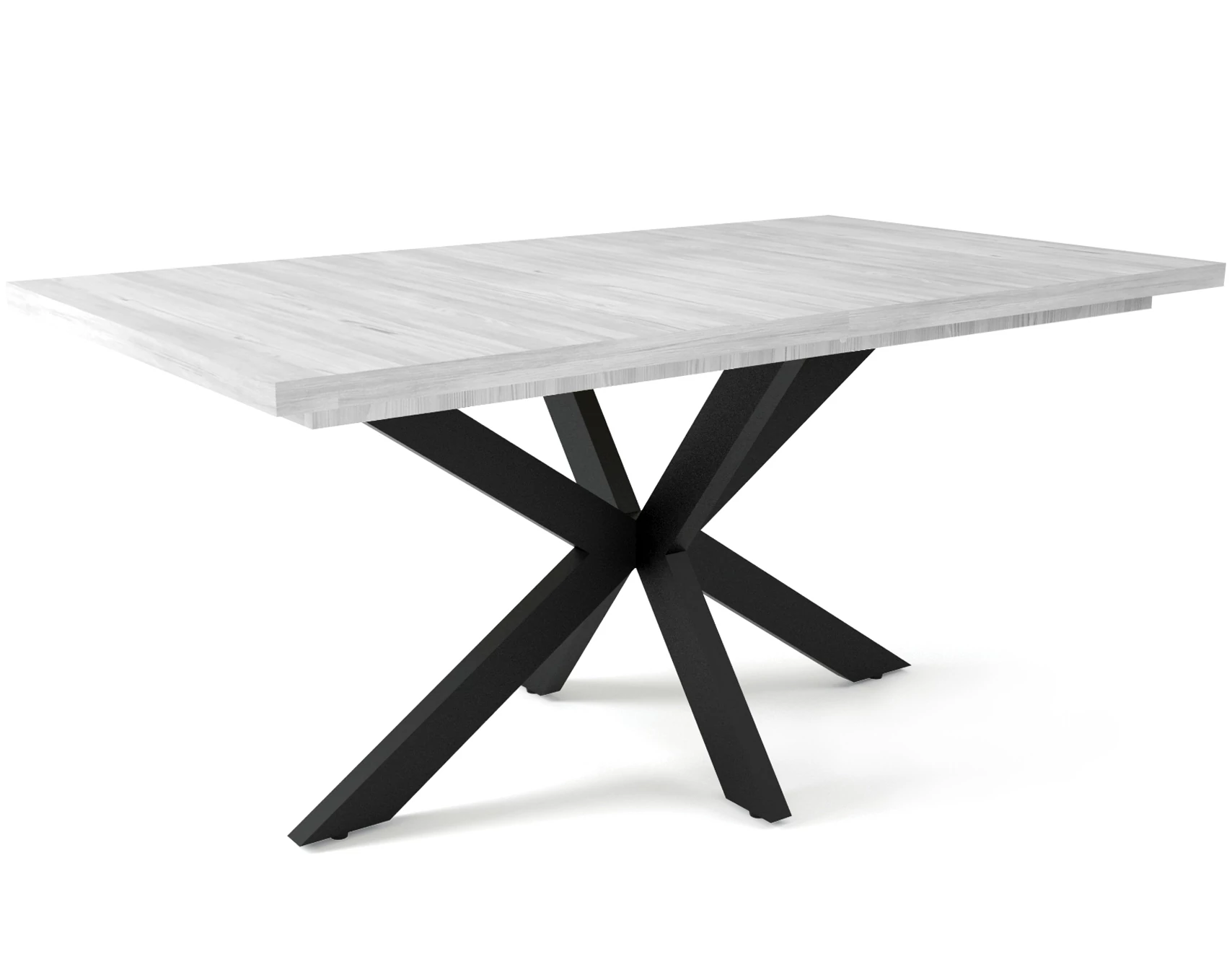 DOROTHY asztal 160(+40)cm - Katthult / Fekete