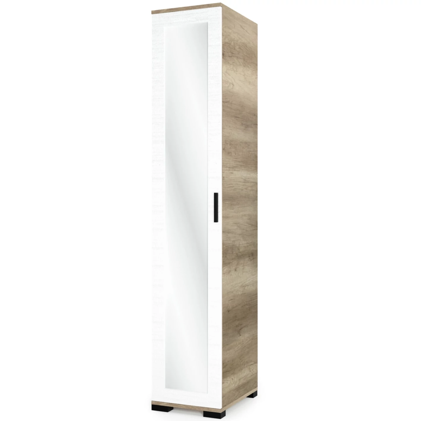 GALAXY G1 ruhás tükrös elem 40 cm - Canyon Tölgy / Rusztik Fehér
