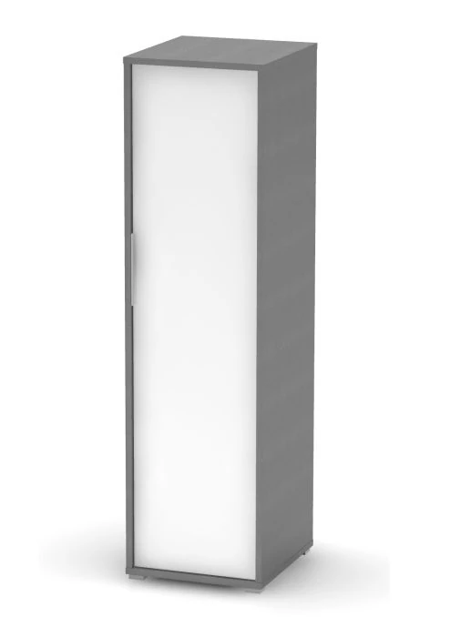 RIOMA NEW TYP 20 akasztós szekrény - Grafit / Fehér