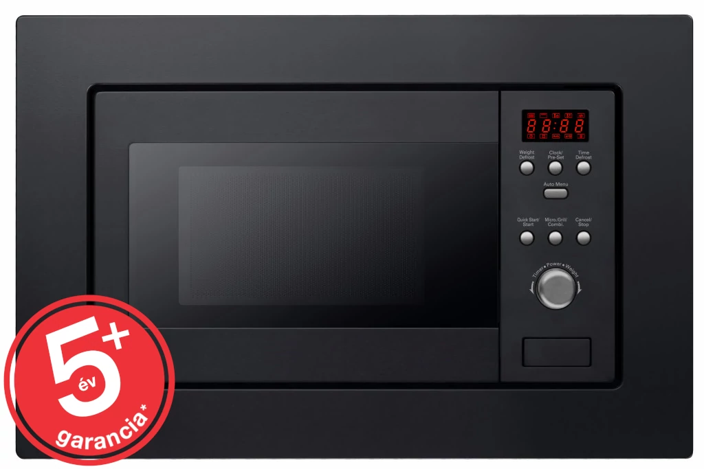 Evido Comfort 45MB beépíthető mikrohullámú sütő GRILL funkcióval Fekete (TGEC45)