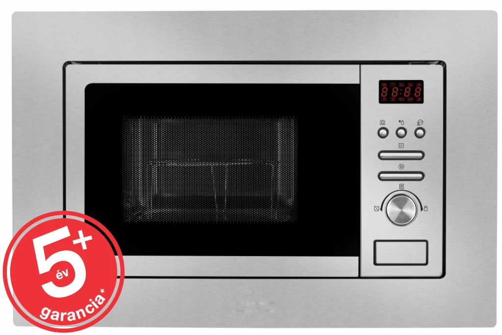 Evido Comfort 45MX beépíthető mikrohullámú sütő GRILL funkcióval inox (TGEC45)
