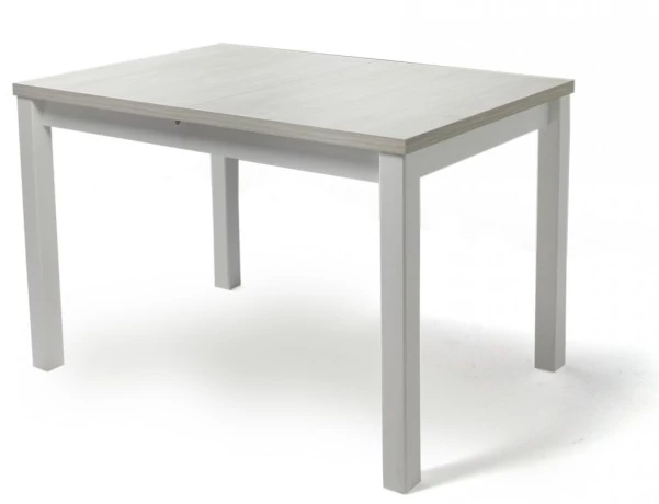 Mokka asztal 120+(40)cm - Fehér