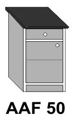 ANTÓNIA AAF50 1 ajtós 1 fiókos munkalapos elem balos