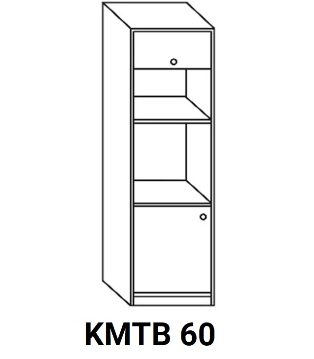 LAURA KMTB60 beépíthető sütős-mikrós elem, balos