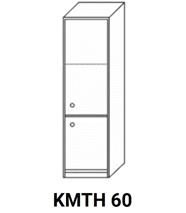 ANTÓNIA KMTH60 beépíthető hűtő-fagyasztó tartó elem, jobbos