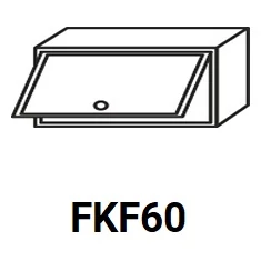 ZILLE FKF60 felső félmagas, kamra mélységű felnyílós elem