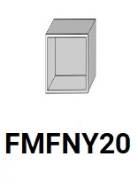 ANTÓNIA FMFNY20 félmagas nyitott elem
