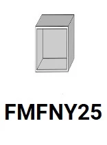 ANTÓNIA FMFNY25 félmagas nyitott elem