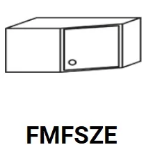 LAURA FMFSZE felső sarok félmagas páraelszívós elem jobbos