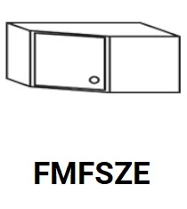 ZILLE FMFSZE felső sarok félmagas páraelszívós elem balos