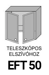 LAURA EFT50-es elem teleszkópos elszívóhoz