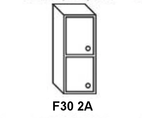 ANTÓNIA F30 2A-as 2 ajtós zárt elem balos