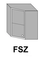 ANTÓNIA FSZ 60x60-as zárt sarok elem balos