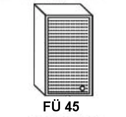 ZILLE FÜ45-ös üveges elem balos