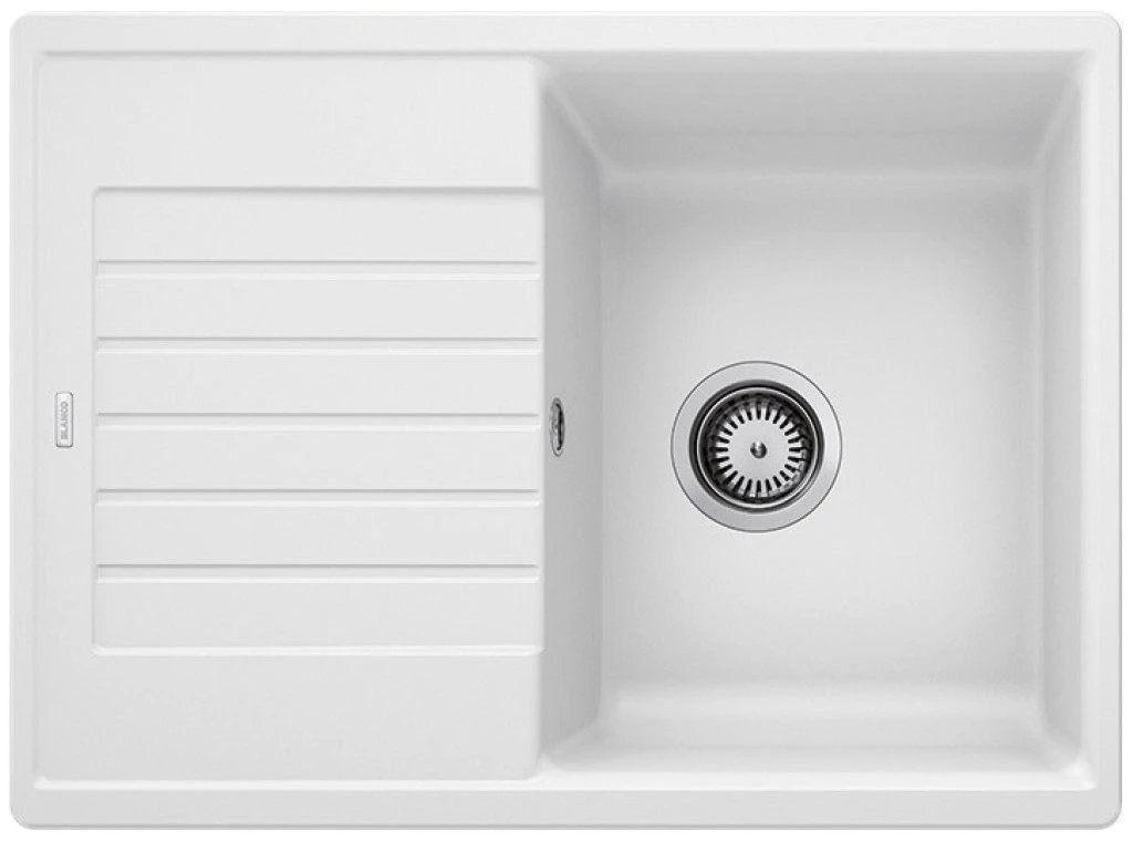 BLANCO Zia 45 S Compact medence + csepegtetős silgránit mosogató - Fehér