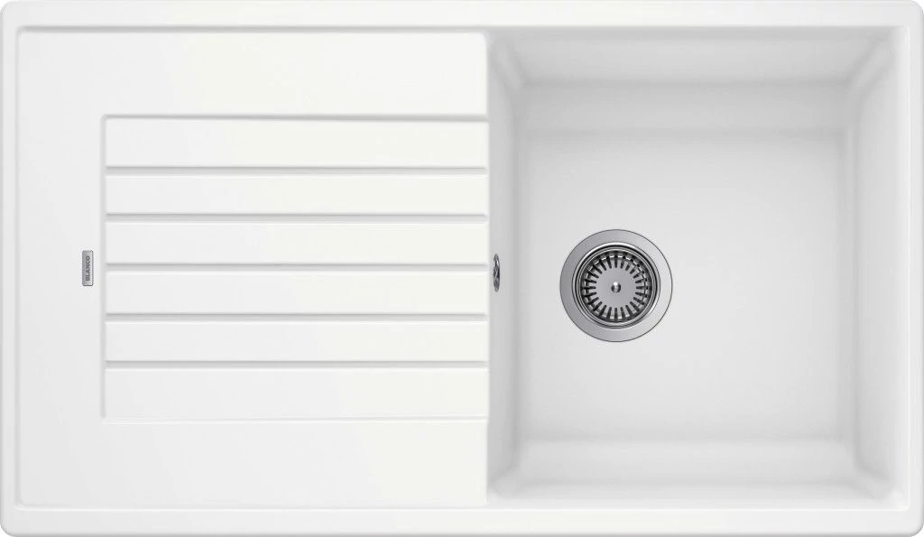 BLANCO Zia 5 S medence + csepegtetős silgránit mosogató - Fehér